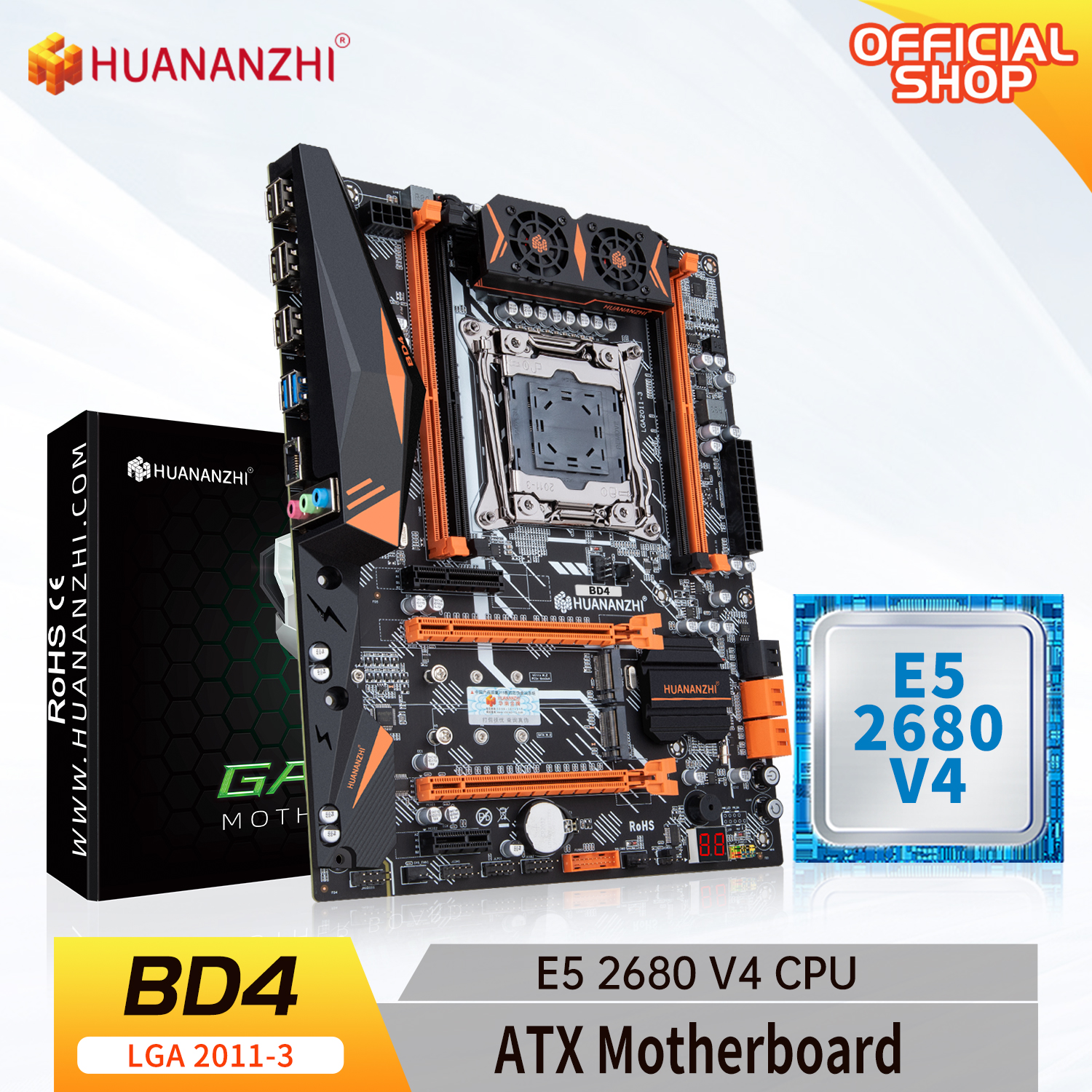 Pc Gaming Xeon - HUANANZHI X99 BD4 with E5 2680
