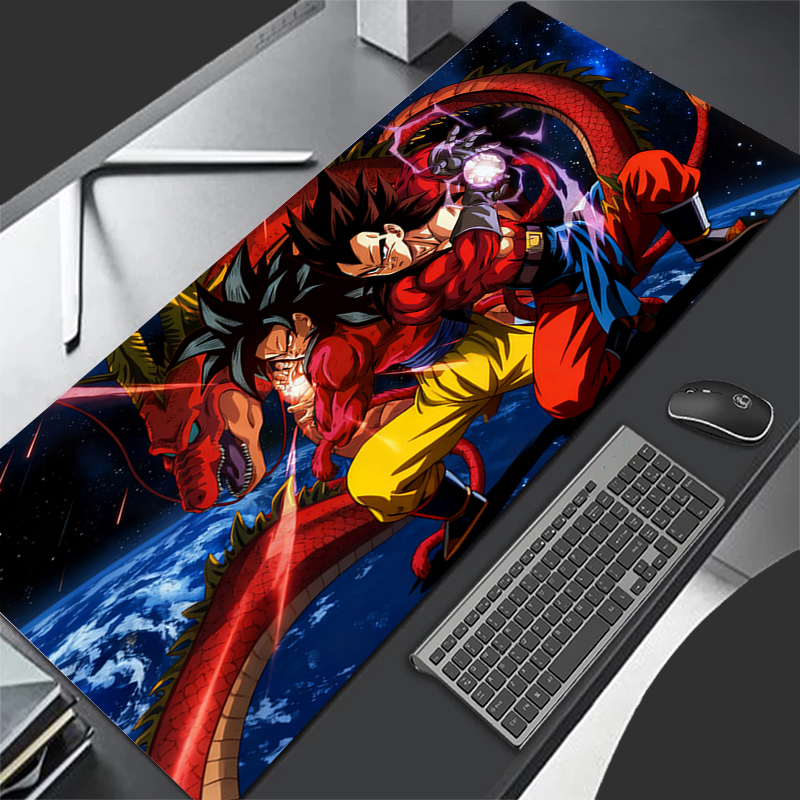Pc Gaming Keyboard And Mouse - Keyboard Pad Computer Goku Extended Mousepad