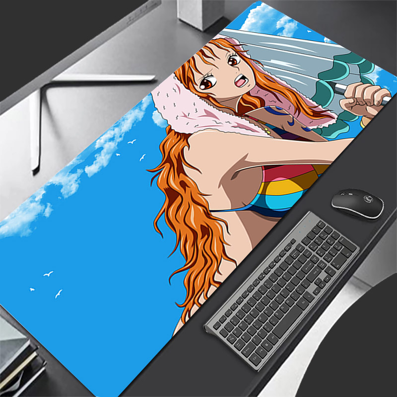 Pc Gaming Keyboard And Mouse - Mouse Pad One Piece Durable Anime