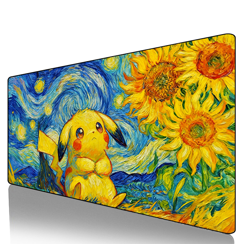 Pc Gaming Keyboard And Mouse - Mouse Pad Pokemon Pikachu Gengar Cool