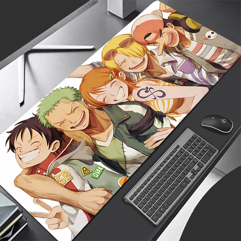 Pc Gaming Keyboard And Mouse - Mouse Pad One Piece Anime Durable