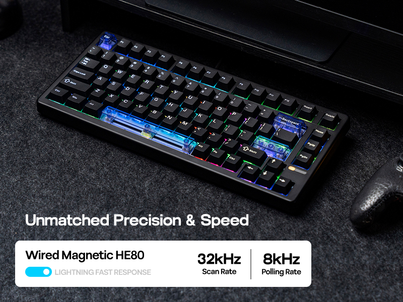 Pc Gaming Qwerty - EPOMAKER HE80 Custom 75 US QWERTY