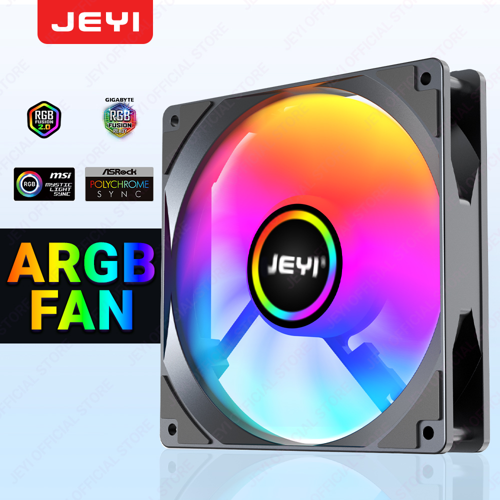 JEYI 120mm PC ARGB Cooling Fan - Argb Case Fan review and price