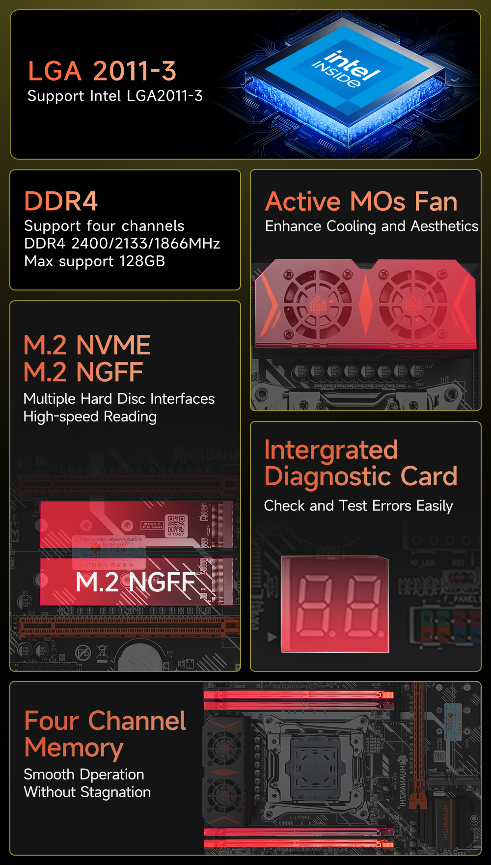 HUANANZHI X99 BD4 with E5 2680 - Pc Gaming Xeon review and price