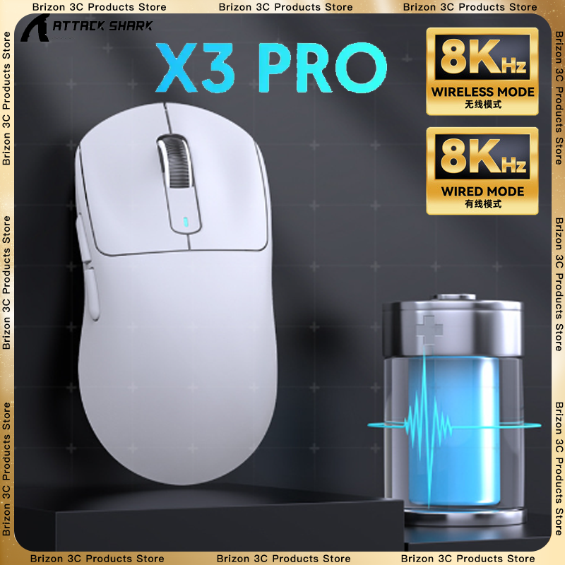Attack Shark X3pro Gaming Mous - Pc Gaming Cafe review and price
