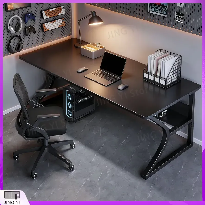 Black Gaming Desk for Esports  - Pc Gaming Cafe review and price