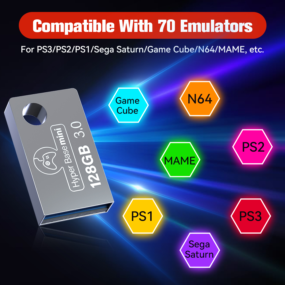 Batocera 128G Gaming Stick Wit - Pc Gaming Emulator review and price