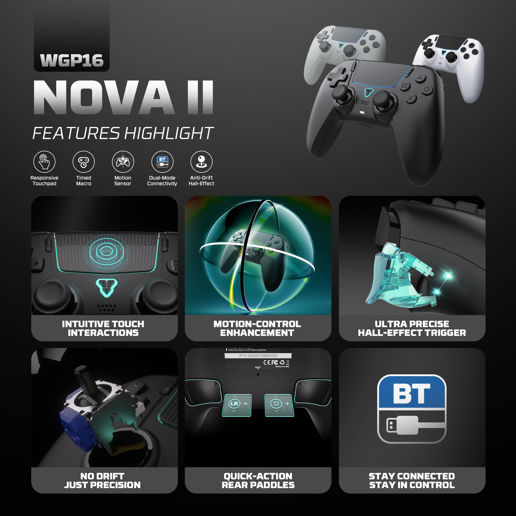 FANTECH NOVA II WGP16 Wireless - Pc Gaming Emulator review and price