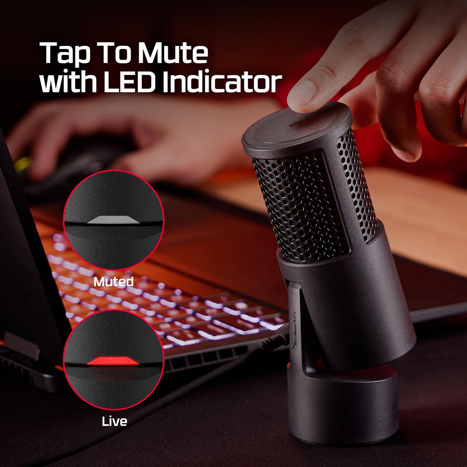Gaming USB Condenser Microphon - Pc Gaming Compact review and price