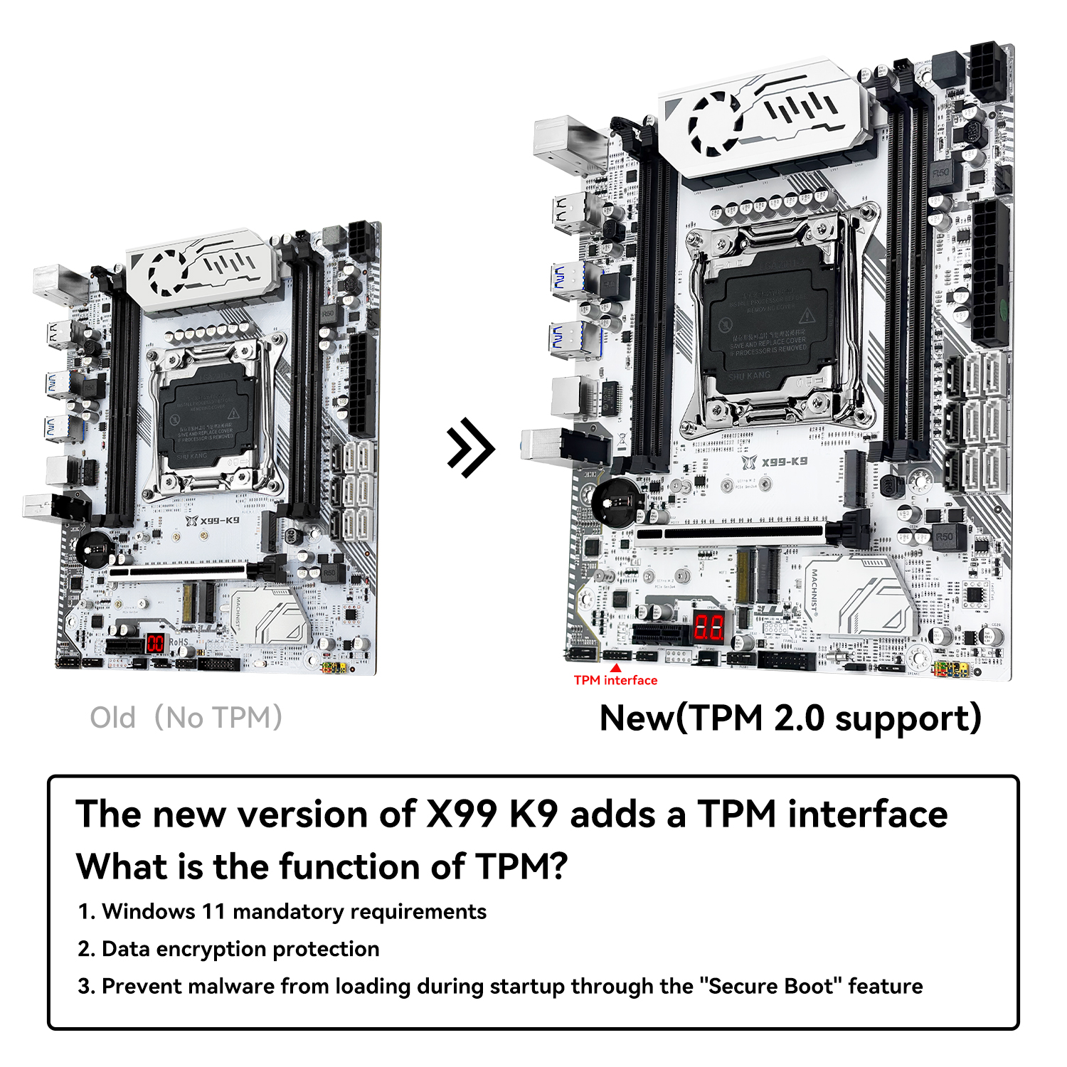 MACHINIST K9 TPM X99 Kit Mothe - Pc Gaming Xeon review and price