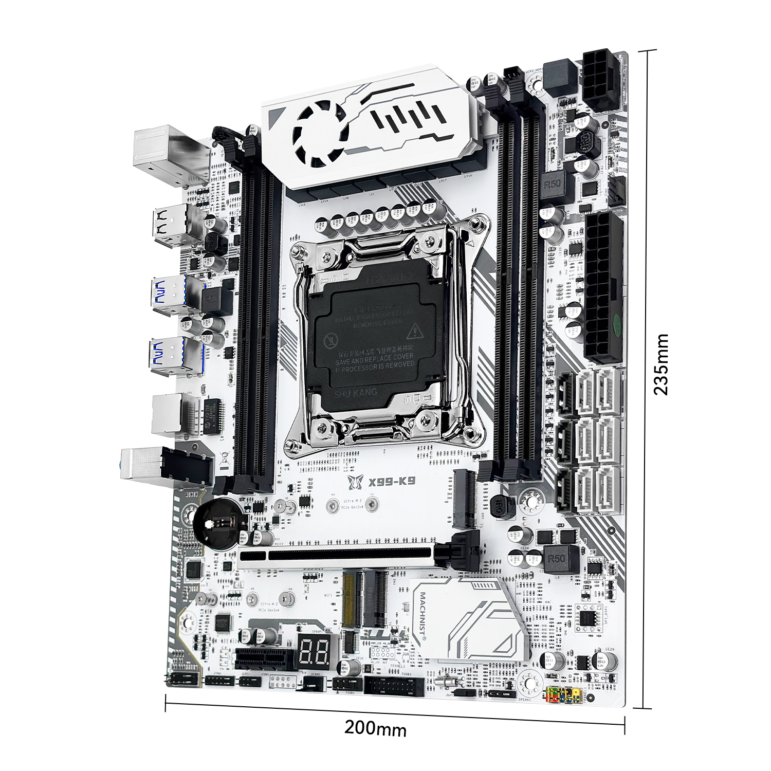 MACHINIST K9 TPM X99 Kit Mothe - Pc Gaming Xeon review and price