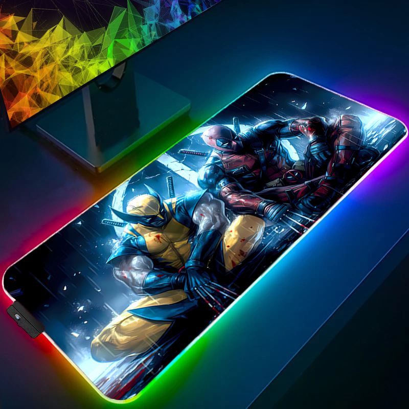 LED Mouse Pad Gaming Backlight - Pc Gaming Keyboard And Mouse review and price