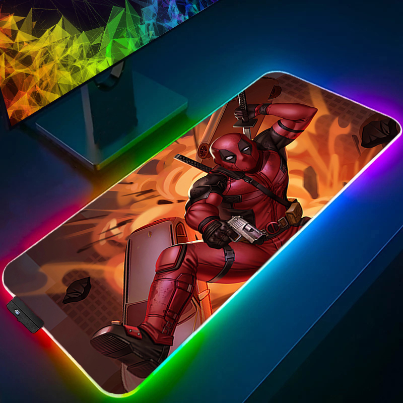 LED Mouse Pad Gaming Backlight - Pc Gaming Keyboard And Mouse review and price