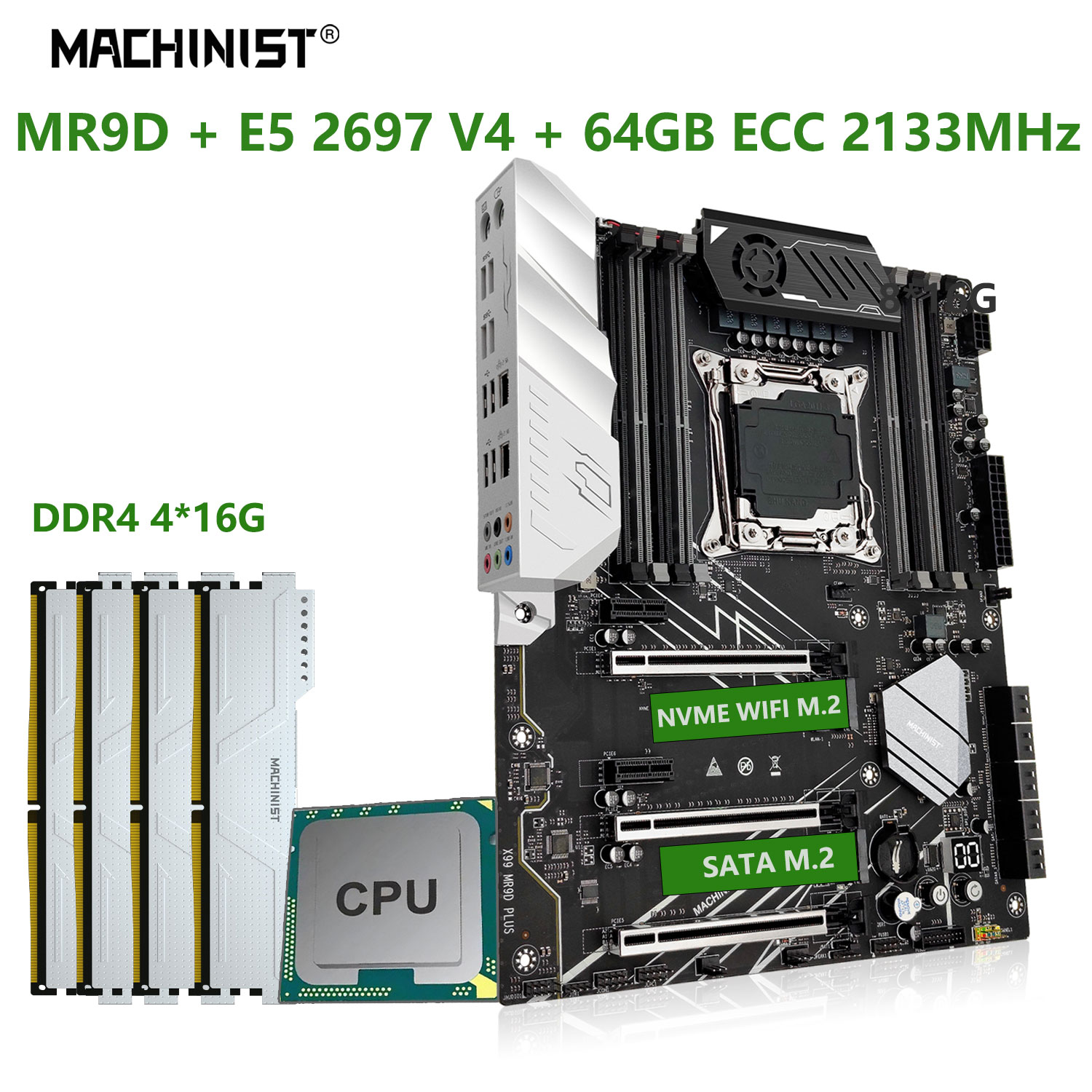 MACHINIST X99 Motherboard Set  - Pc Gaming Xeon review and price