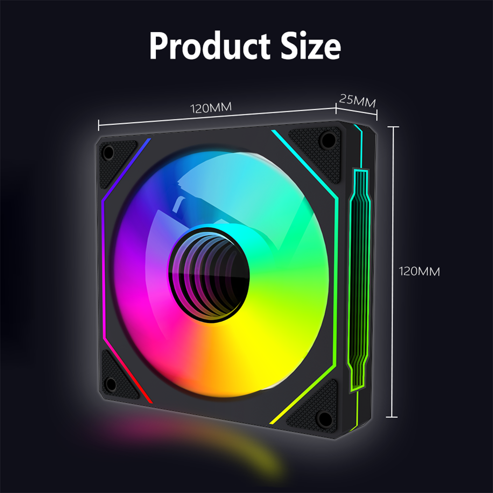 PRISM 4 PRO Computer Case Fan  - Argb Case Fan review and price