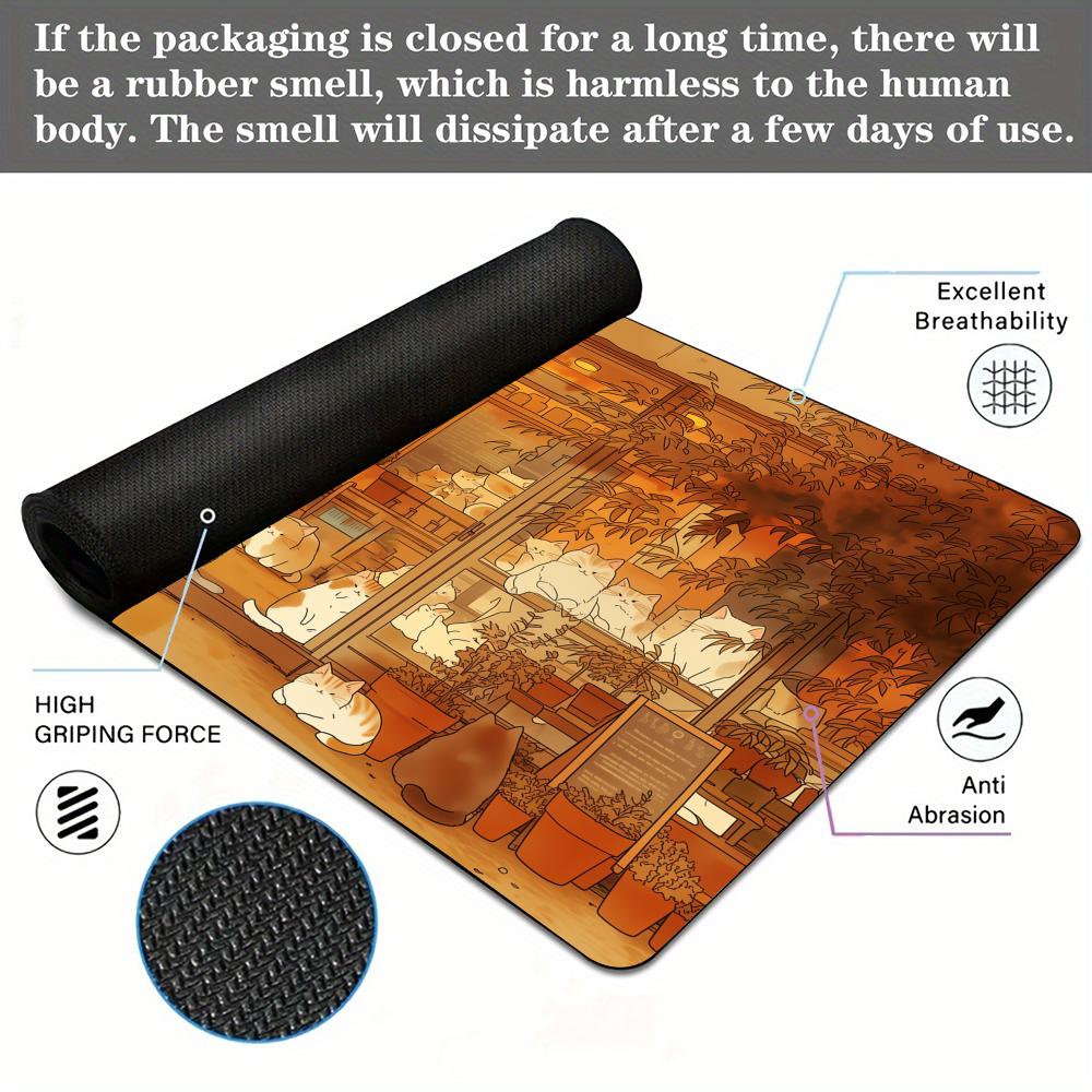 Anime mousepad Cute Cat Cafe M - Pc Gaming Cafe review and price