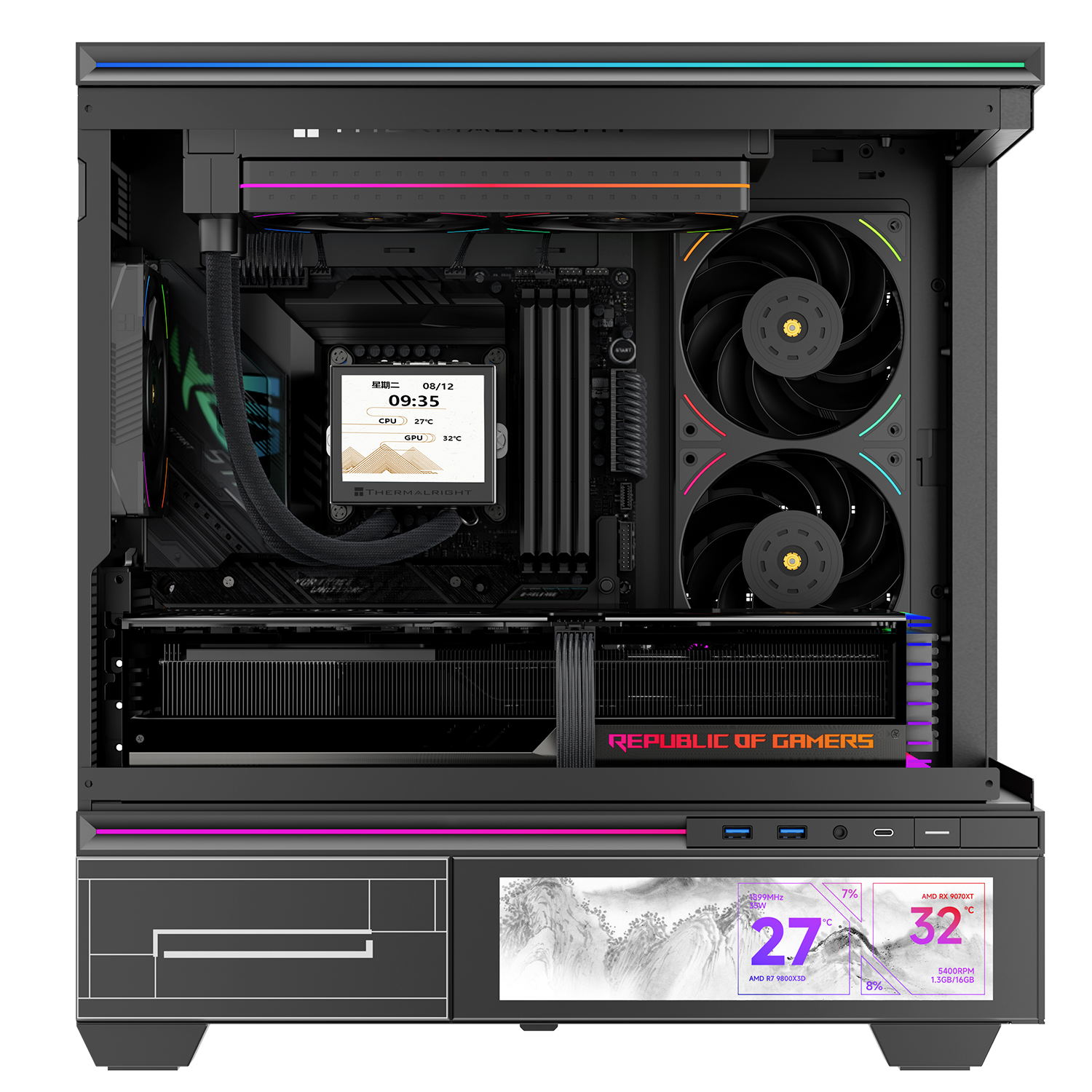 Thermalright TL-UB24R Computer - Argb Case Fan review and price