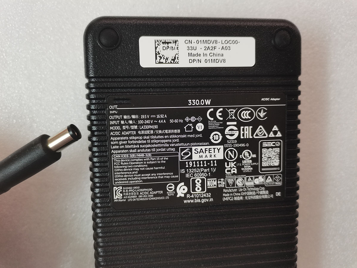 NEW Genuine 330W 19.5V 16.92A  - Pc Gaming Dell review and price