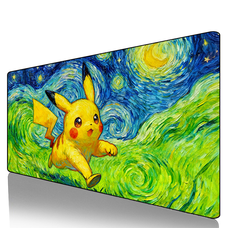 Mouse Pad Pokemon Pikachu Geng - Pc Gaming Keyboard And Mouse review and price
