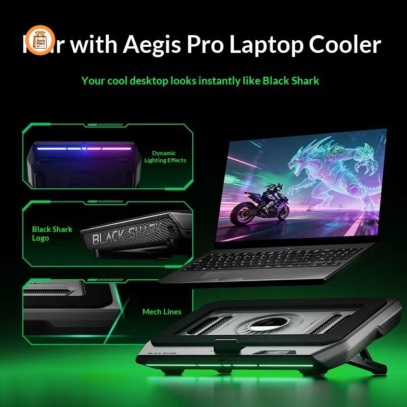 Black Shark Notebook Heat Sink - Pc Gaming Dell review and price