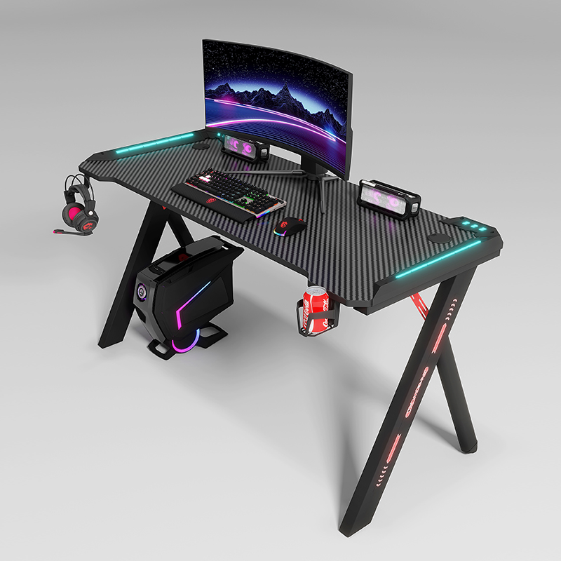 Black Color Modern Gaming Tabl - Pc Gaming Cafe review and price