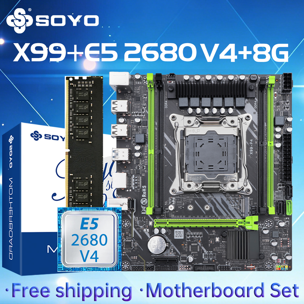 SOYO X99 Gaming Motherboard Se - Pc Gaming Xeon review and price