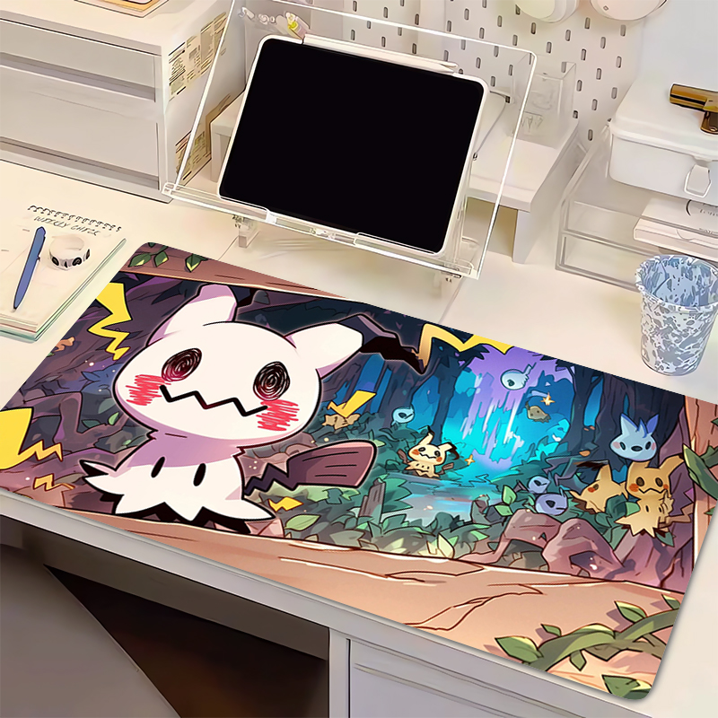 Natural Rubber Mouse Pad Pokem - Pc Gaming Keyboard And Mouse review and price