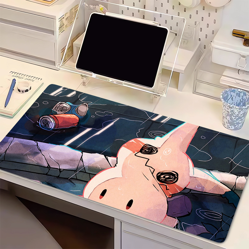 Natural Rubber Mouse Pad Pokem - Pc Gaming Keyboard And Mouse review and price