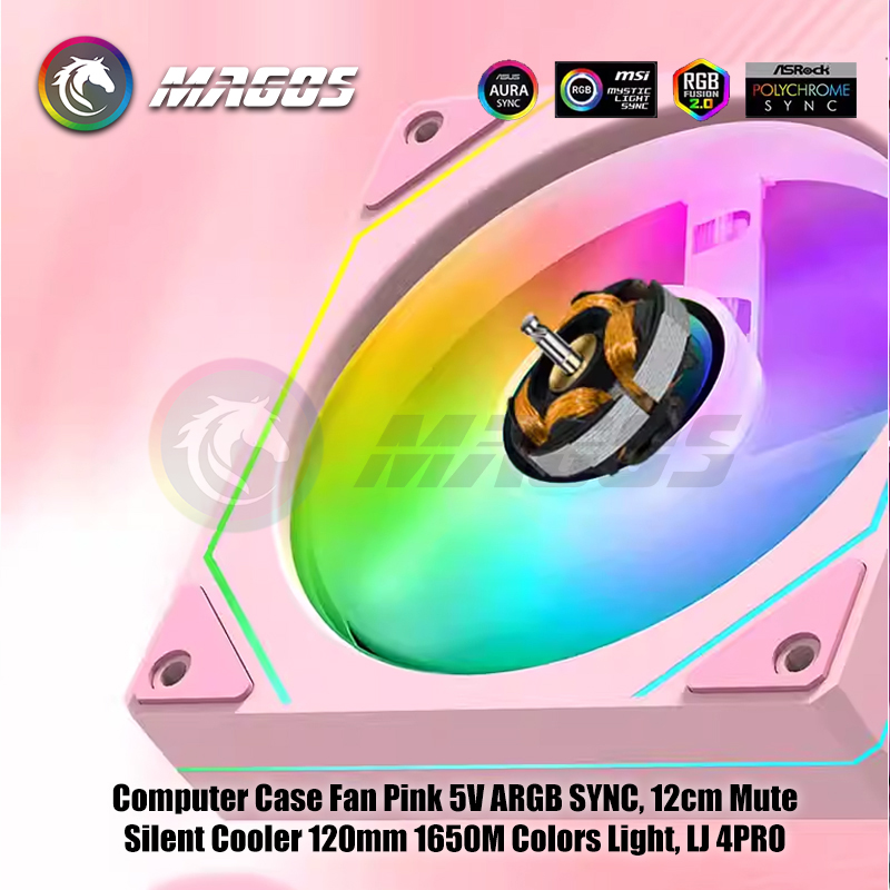 Computer Case Fan Pink 5V ARGB - Argb Case Fan review and price