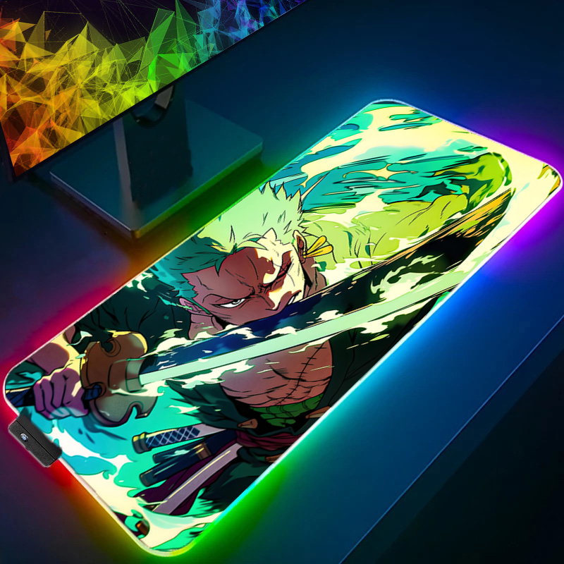 ONE PIECE Zoro Mouse Pad RGB G - Pc Gaming Keyboard And Mouse review and price