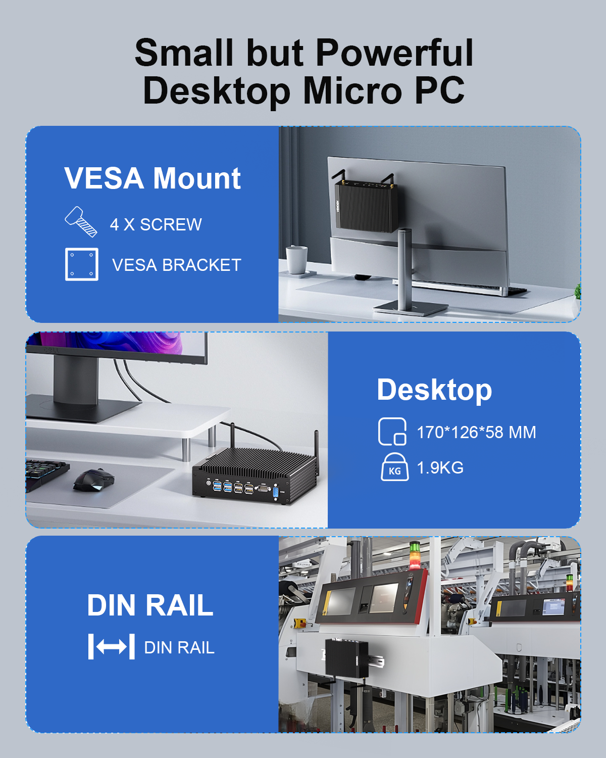 HYSTOU H7 Intel Core I5 8350u  - Pc Gaming Core I5 review and price