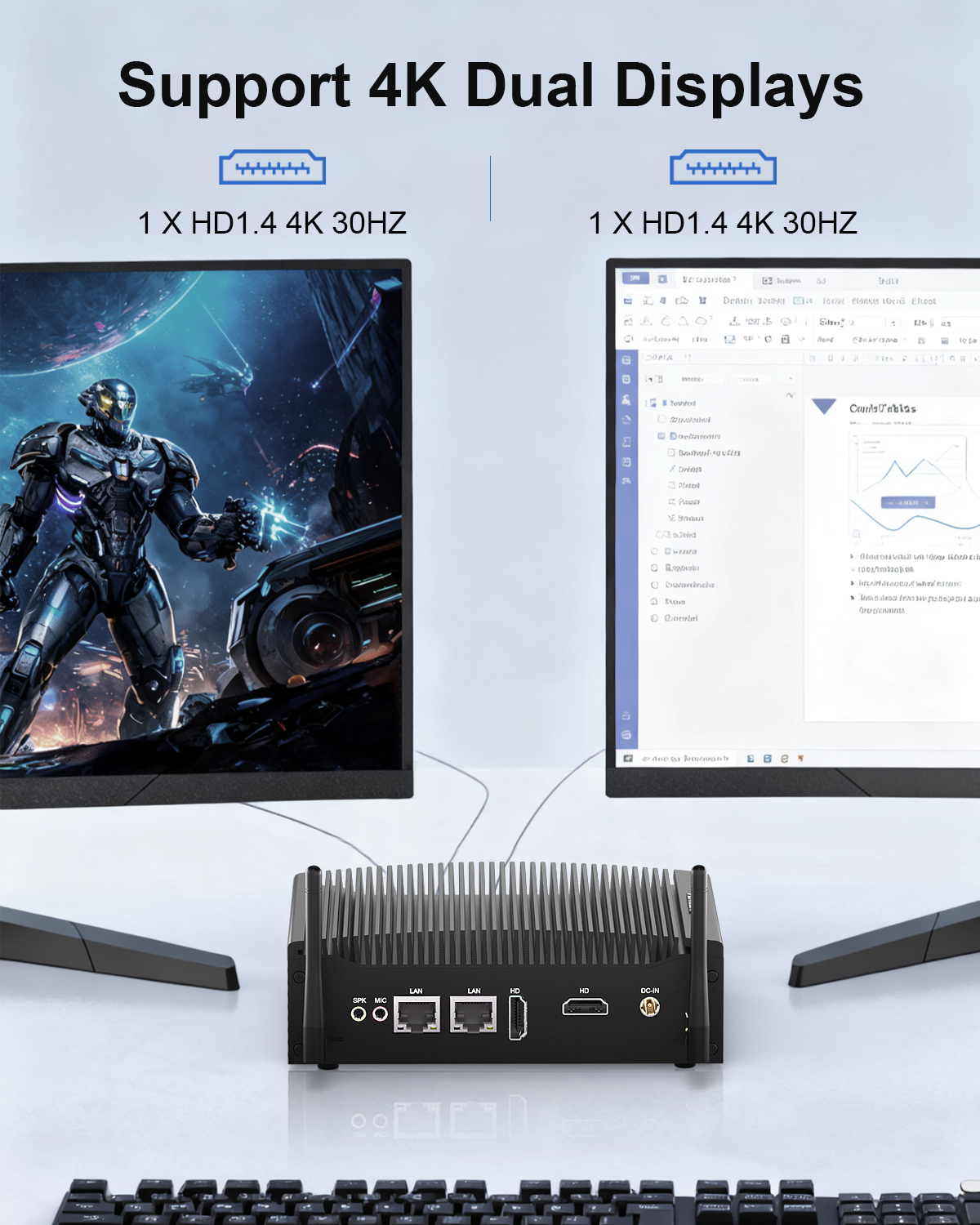 HYSTOU H7 Intel Core I5 8350u  - Pc Gaming Core I5 review and price