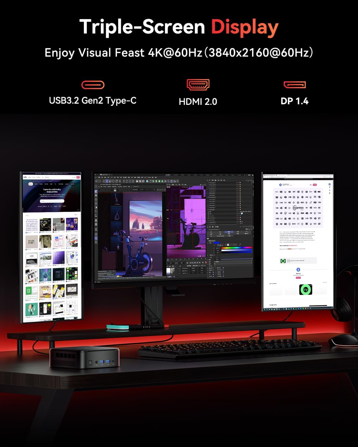 Mini Gaming PC AMD Ryzen7 7735 - Pc Gaming Compact review and price