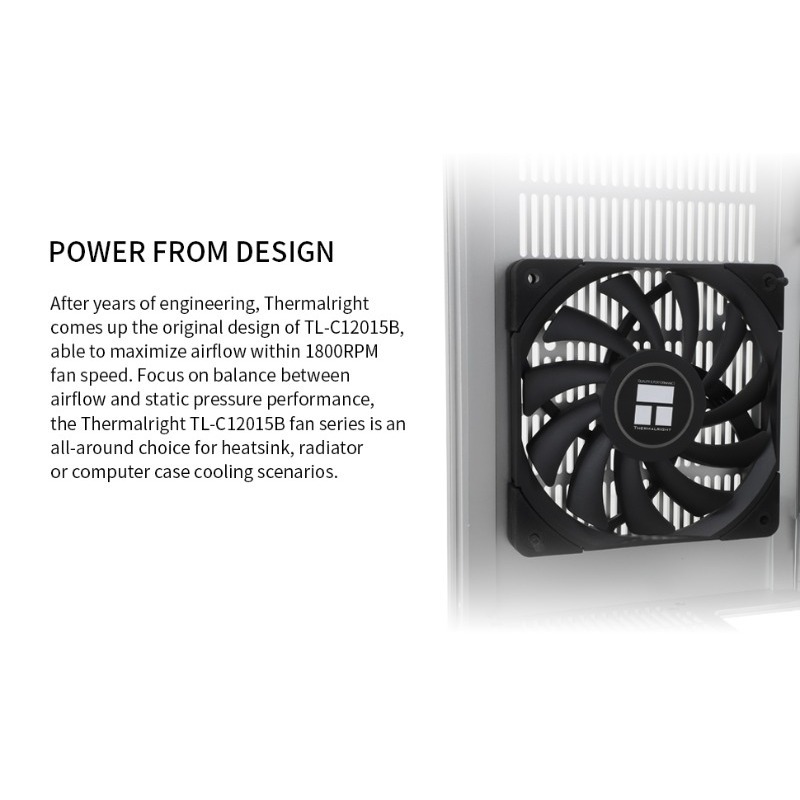 Thermalright TL-C12015B 1/3/5  - Argb Case Fan review and price