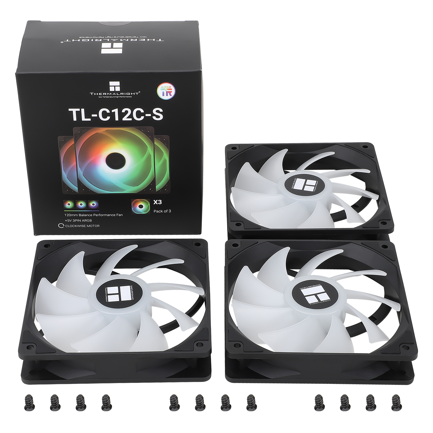 Thermalright TL-C12C 3 in 1 12 - Argb Case Fan review and price