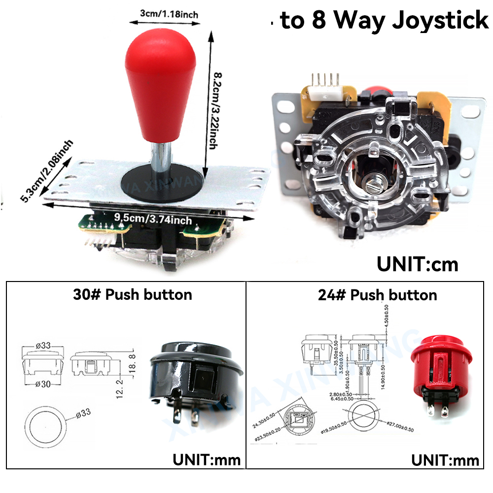 Arcade Joystick Copy SANWA Gam - Pc Gaming Emulator review and price