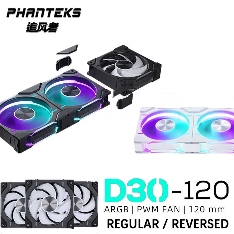 Phanteks D30-120 case 120mm Fa - Argb Case Fan review and price