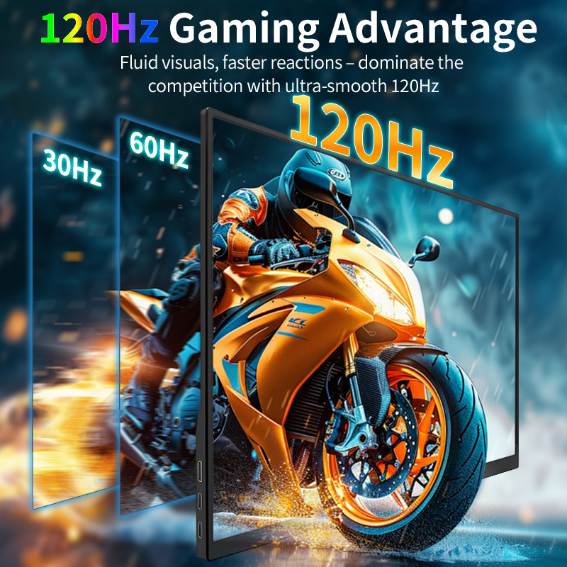 HGFRTEE 18.5 Inch 120Hz Monito - Pc Gaming Compact review and price