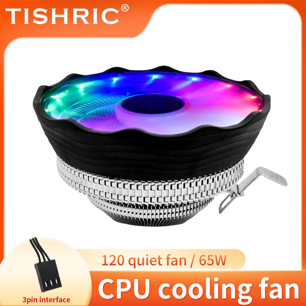 TISHRIC CPU Cooler Fan RGB PWM - Argb Case Fan review and price