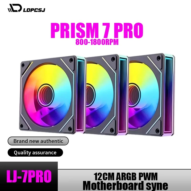 LDPCSJ Prism 7 PRO ARGB PC Cas - Argb Case Fan review and price