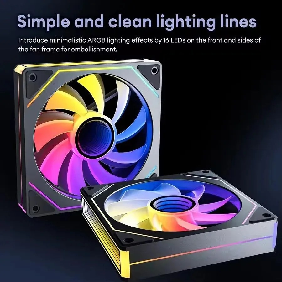LDPCSJ Prism 7 PRO ARGB PC Cas - Argb Case Fan review and price