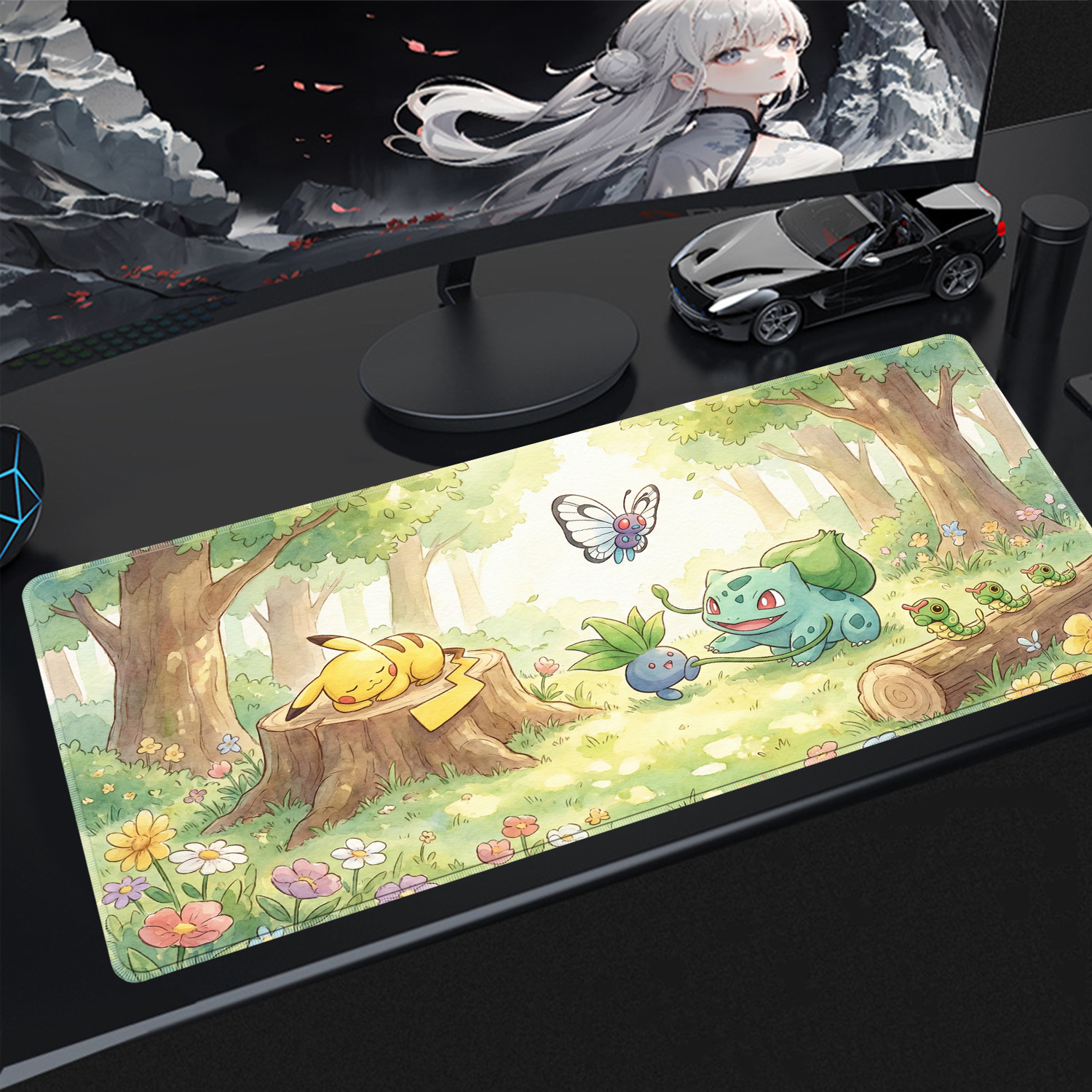 Kawaii Mouse Pad Gaming PC Acc - Pc Gaming Keyboard And Mouse review and price