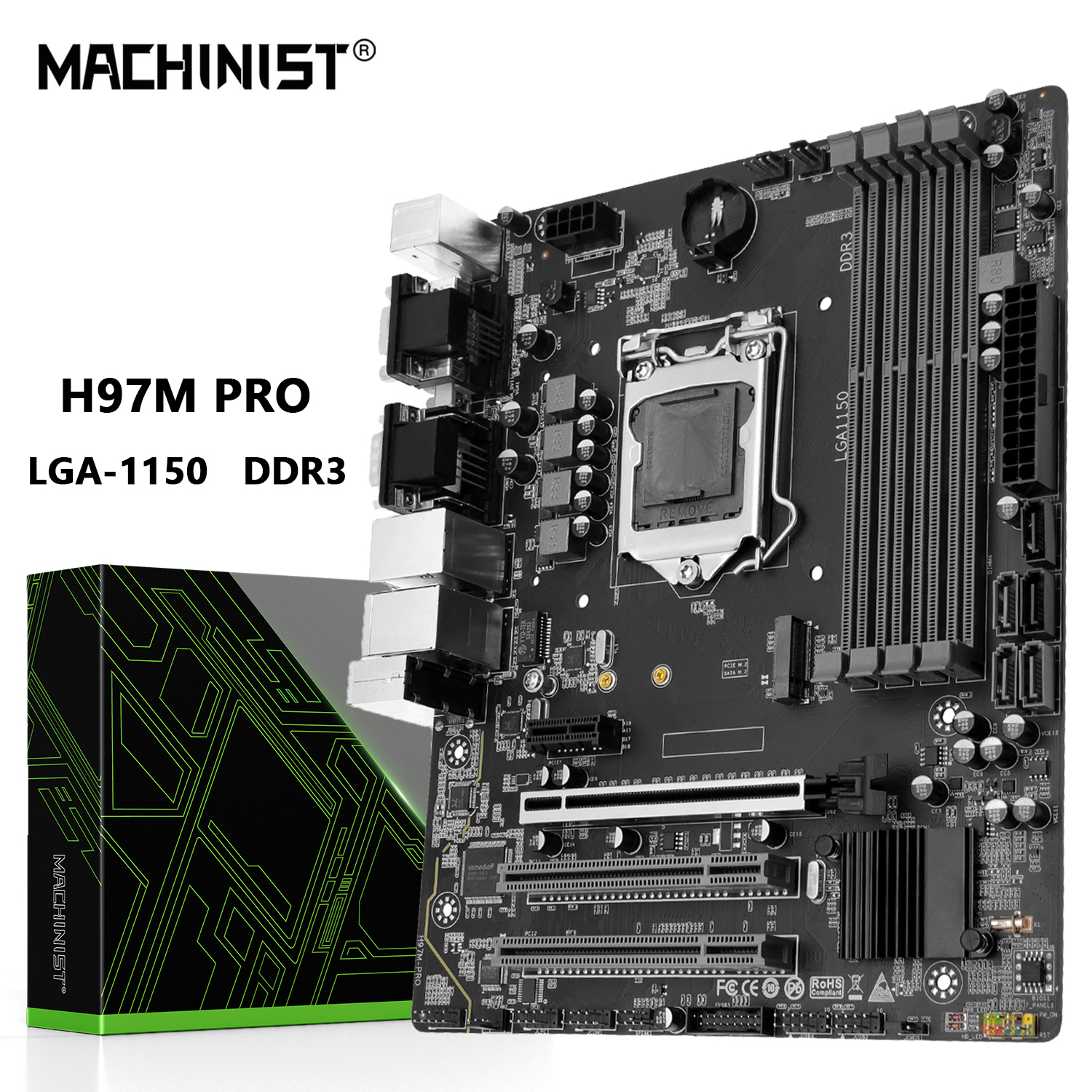 MACHINIST H97M PRO Motherboard - Pc Gaming Xeon review and price