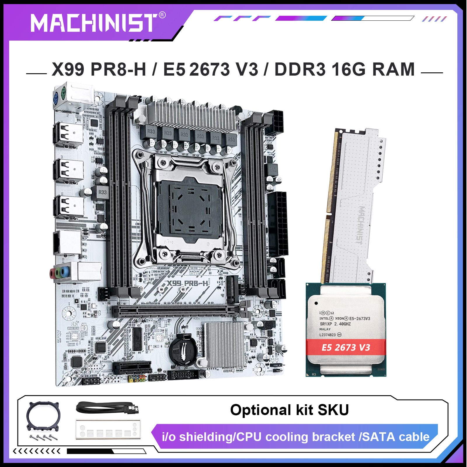 MACHINIST X99 Motherboard Inte - Pc Gaming Xeon review and price