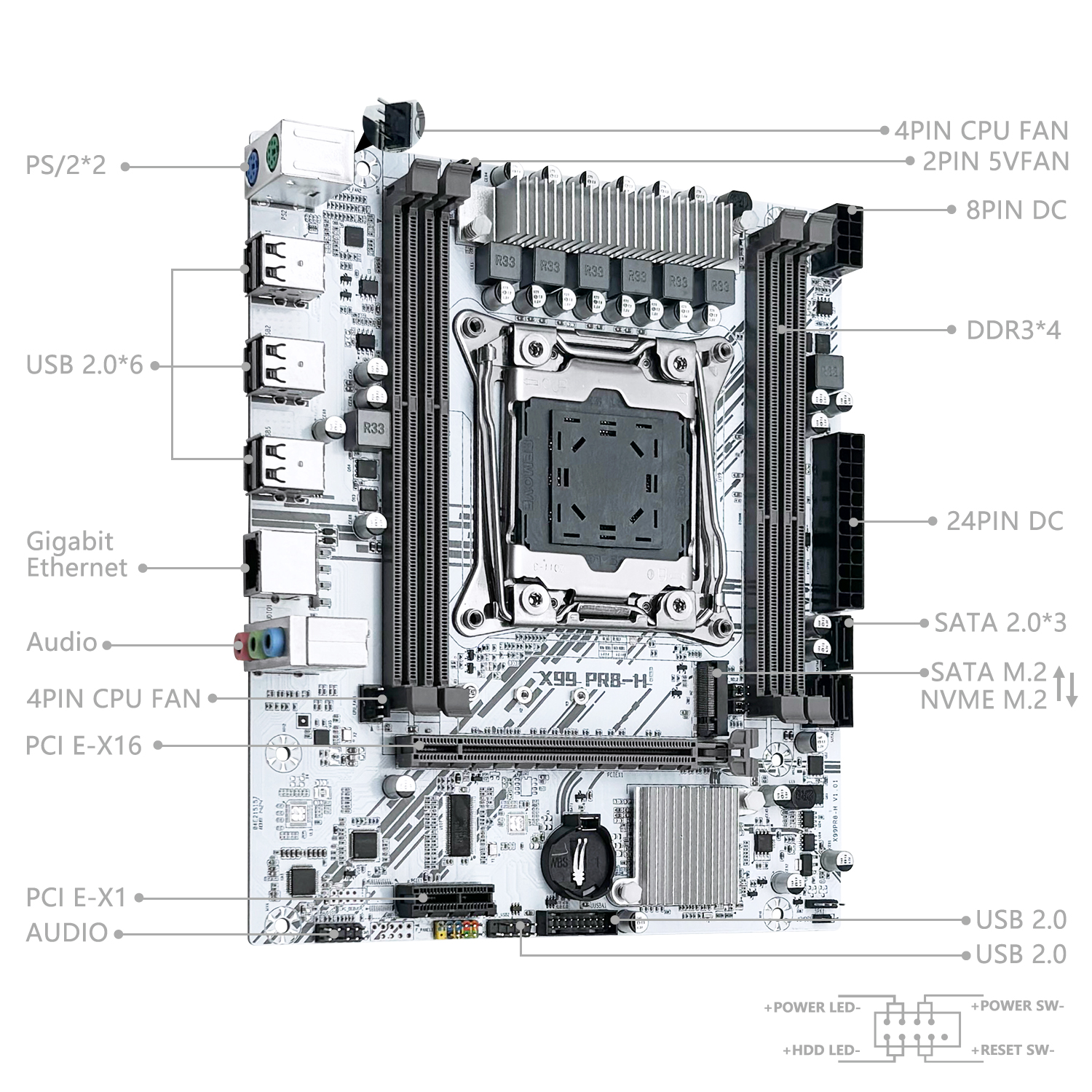 MACHINIST X99 Motherboard Inte - Pc Gaming Xeon review and price