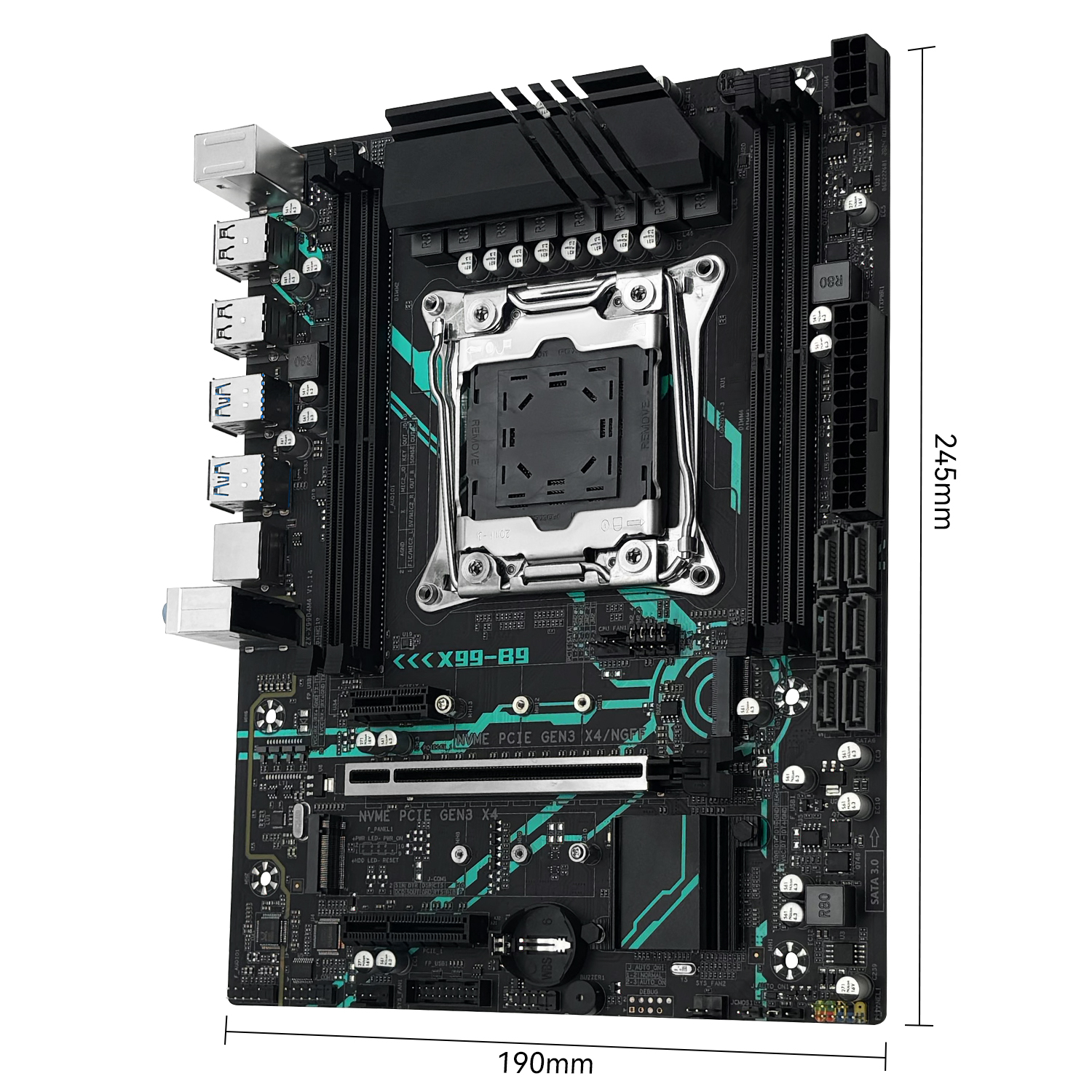 MACHINIST X99 B9 LGA2011-3 Mot - Pc Gaming Xeon review and price