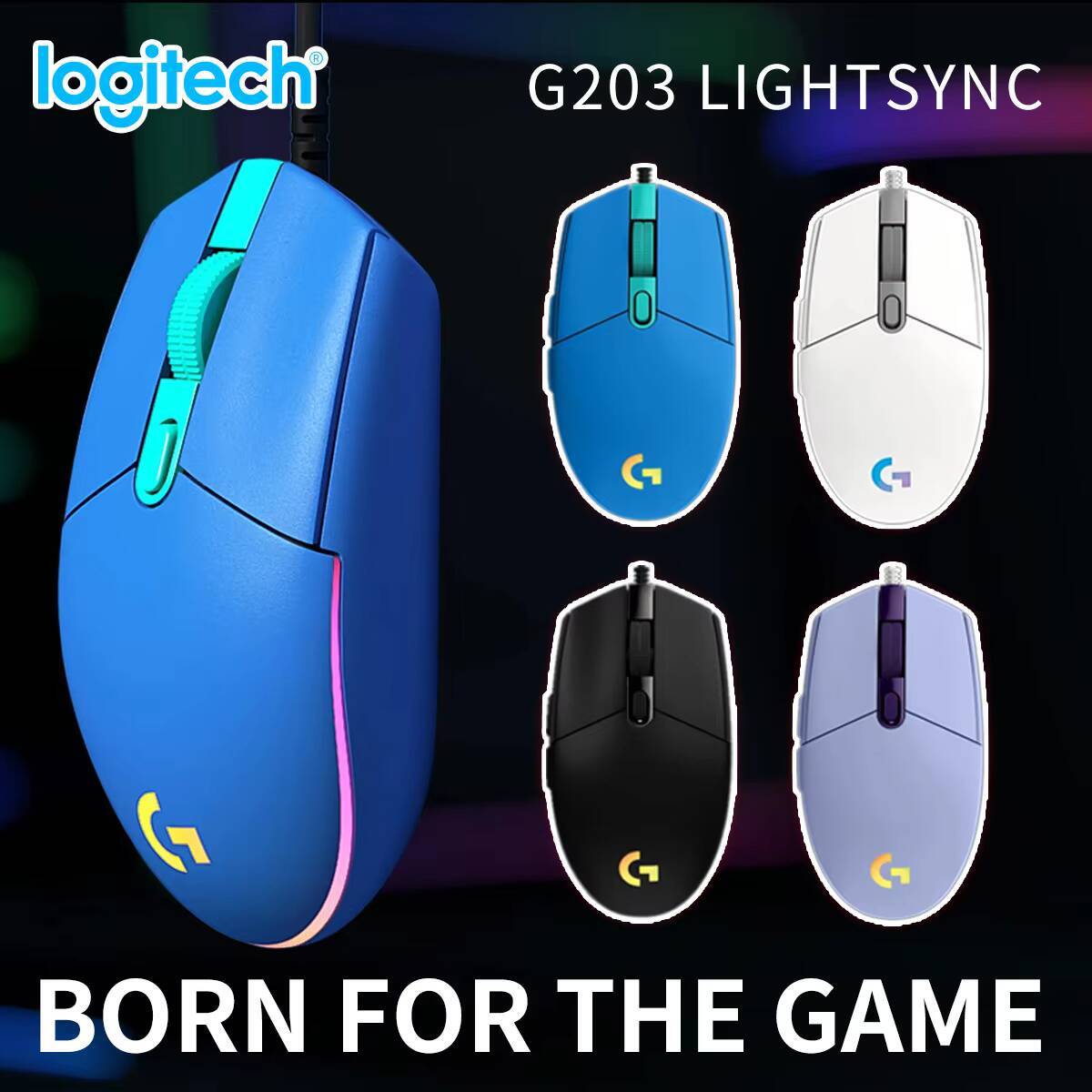 Logitech G203 Gaming Mouse 800 - Pc Gaming Logitech review and price