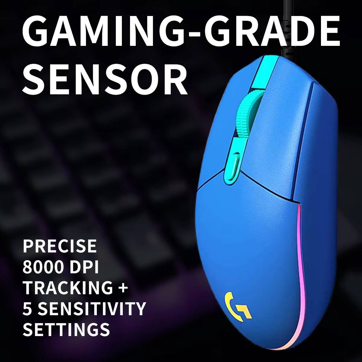 Logitech G203 Gaming Mouse 800 - Pc Gaming Logitech review and price