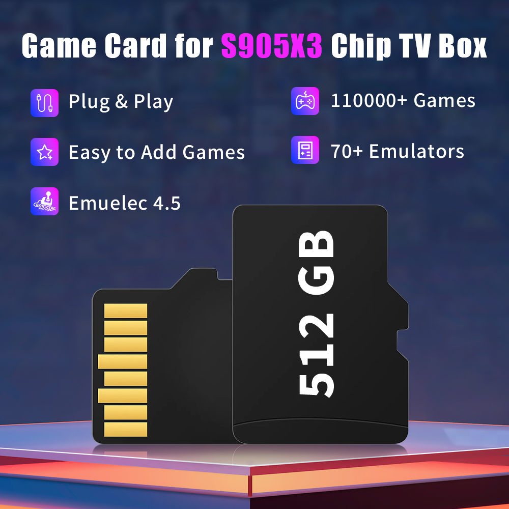 Game TF Card for S905X3 Chip T - Pc Gaming Emulator review and price