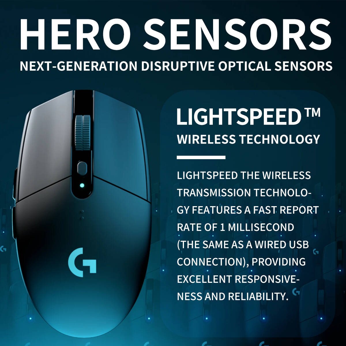 Logitech G304 Wireless Mouse L - Pc Gaming Logitech review and price